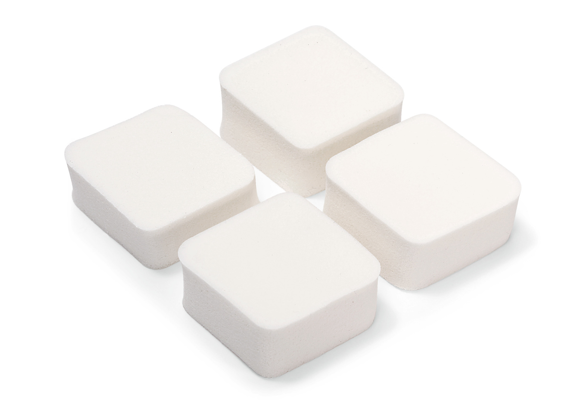 RUCK beautykultur Make-up Schwämmchen Quadrate | 4 Stück