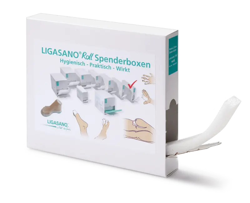 Ligasano Roll Spenderbox unsteril L/B/H 300/2,5/0,6 cm