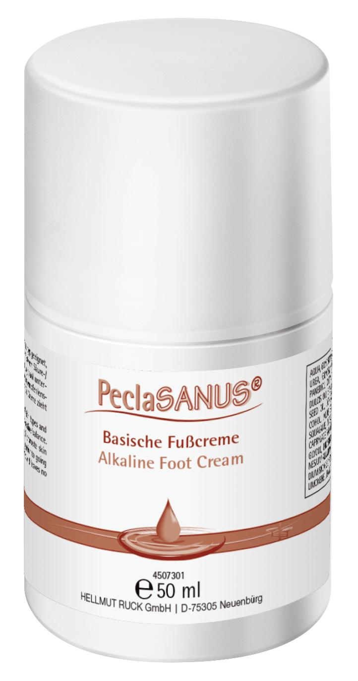 🔴 PeclaSANUS Basische Fusscreme 50 ml