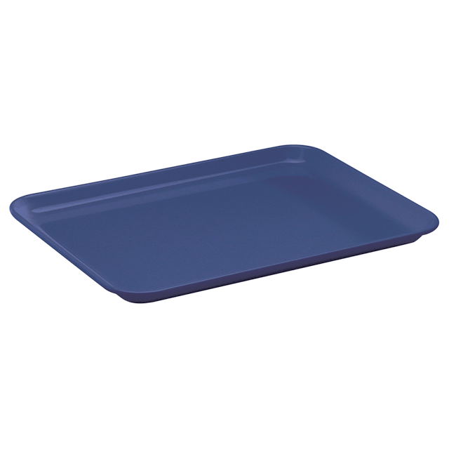 Ablagetablett groß, blau
