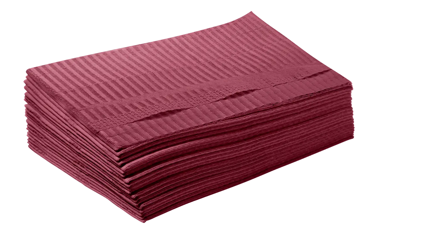 RUCK® Beschichtete Servietten bordeaux 500 Stück