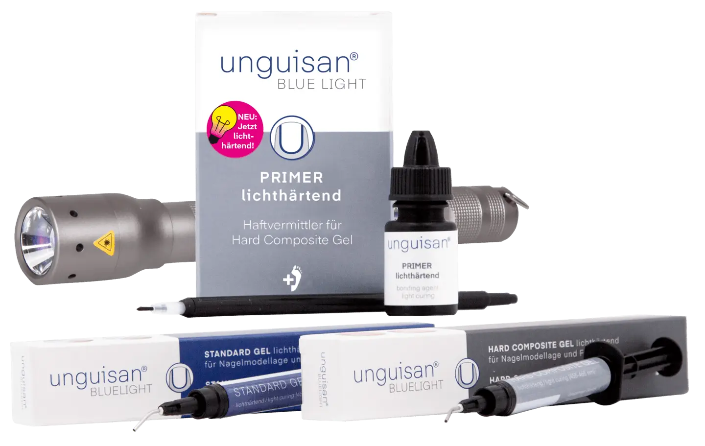 UNGUISAN Blue Light Starter-Set Komplett
