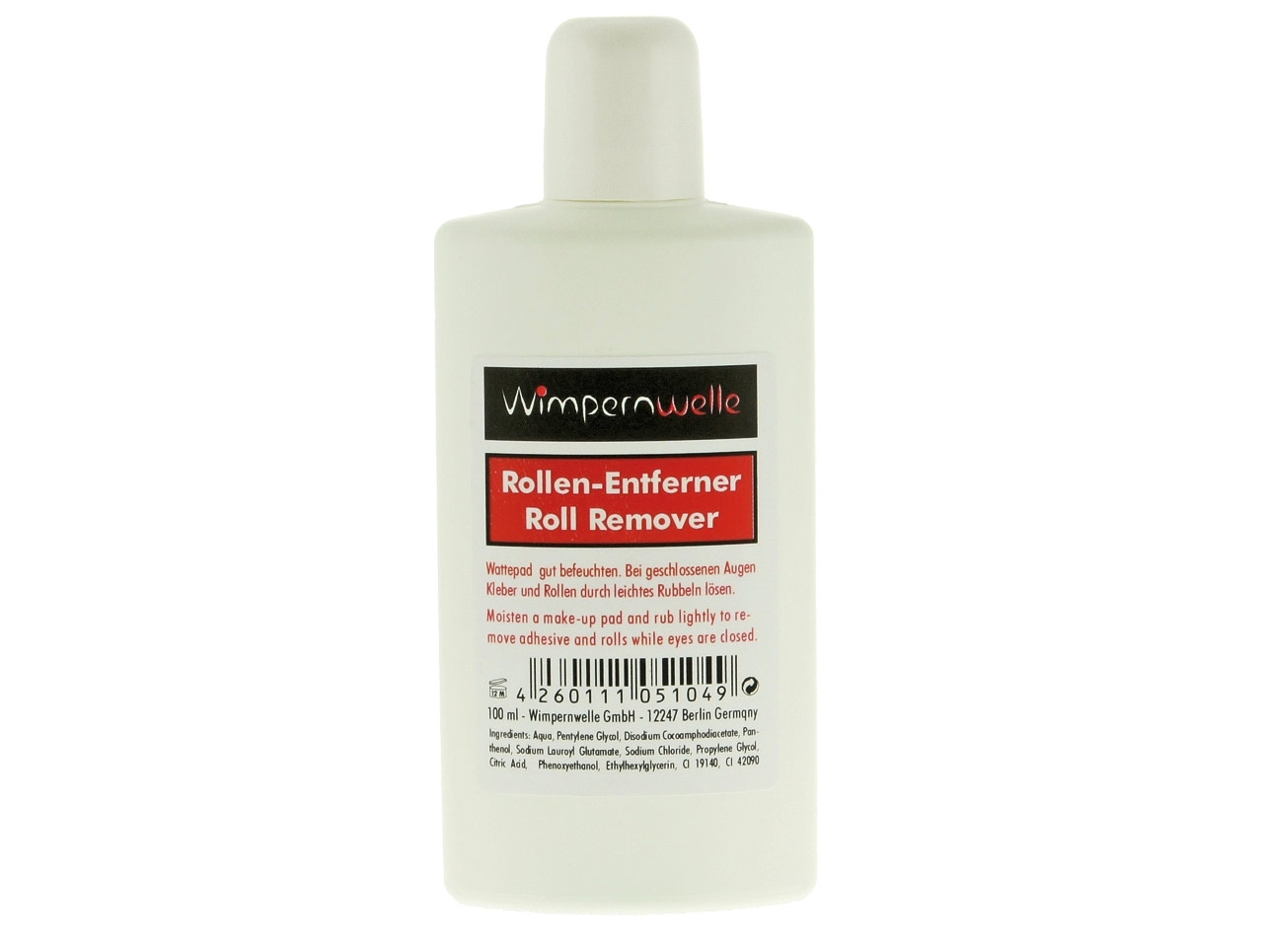 Wimpernwelle Kleber- & Rollenentferner 100 ml