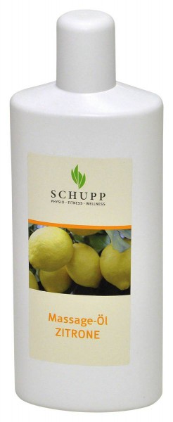 SCHUPP Massage-Öl ZITRONE 200 ml