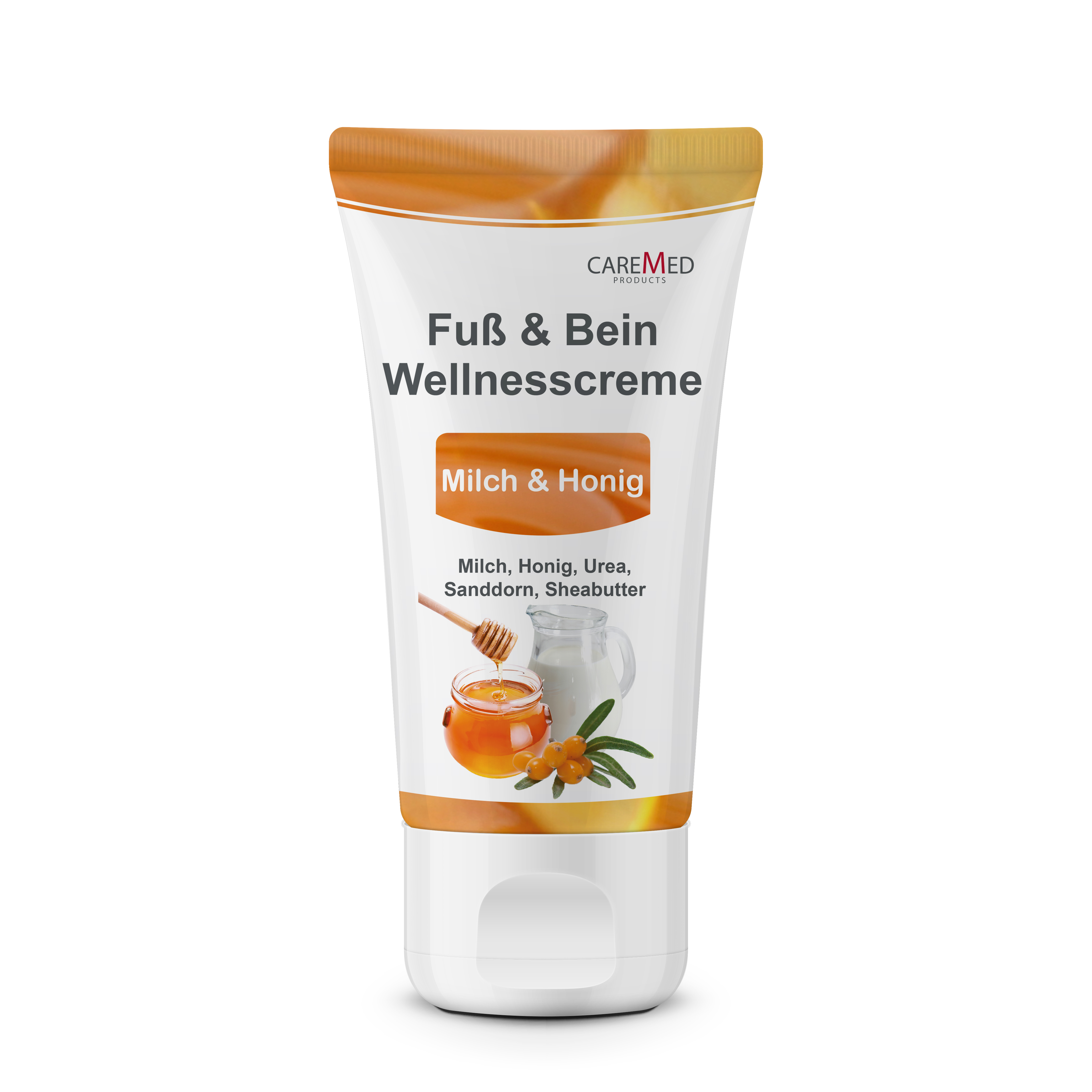 CareMed Fuß & Bein Wellnesscreme 75 ml