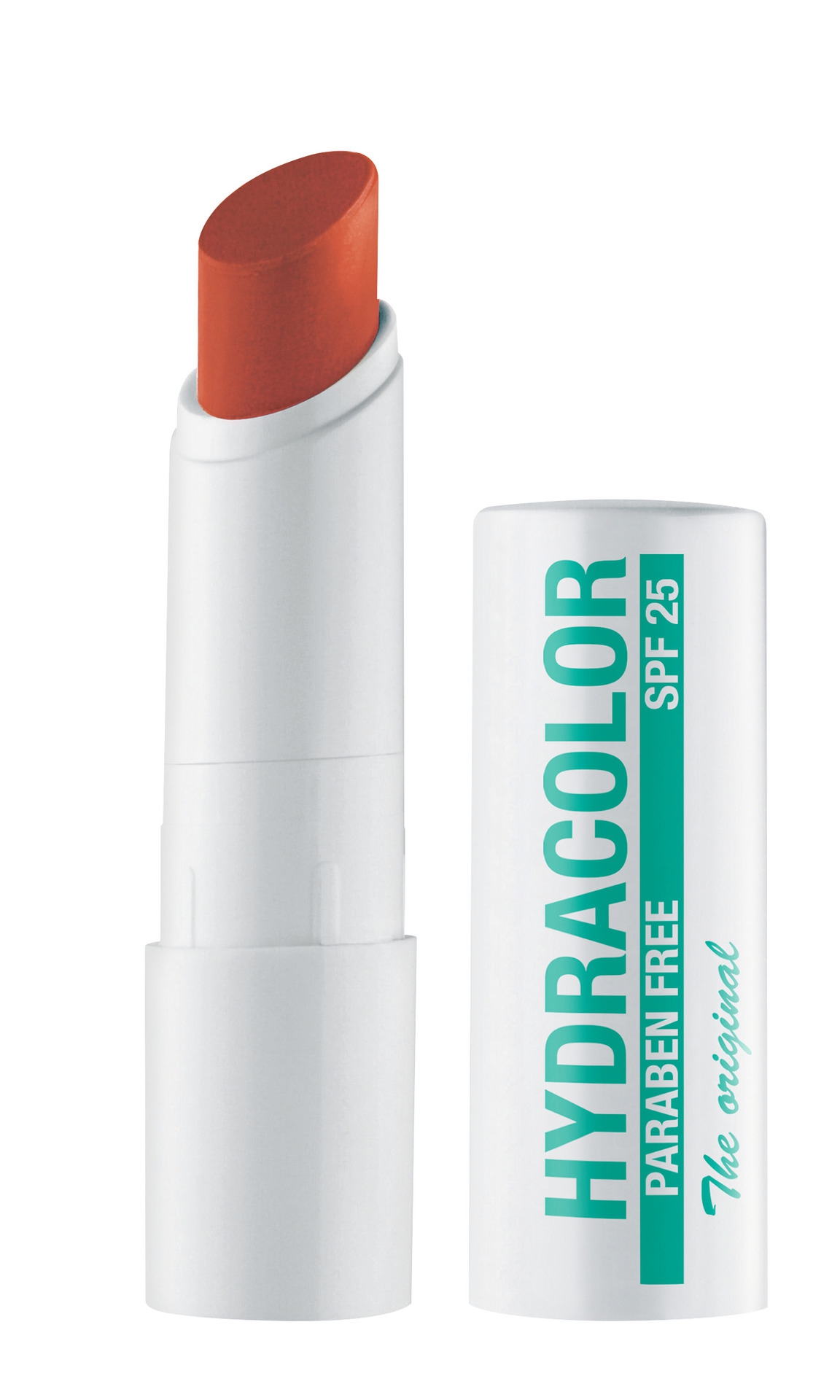 HYDRACOLOR Pflegestift mit SPF 25 und UVA- und UVB-Filter - coral red