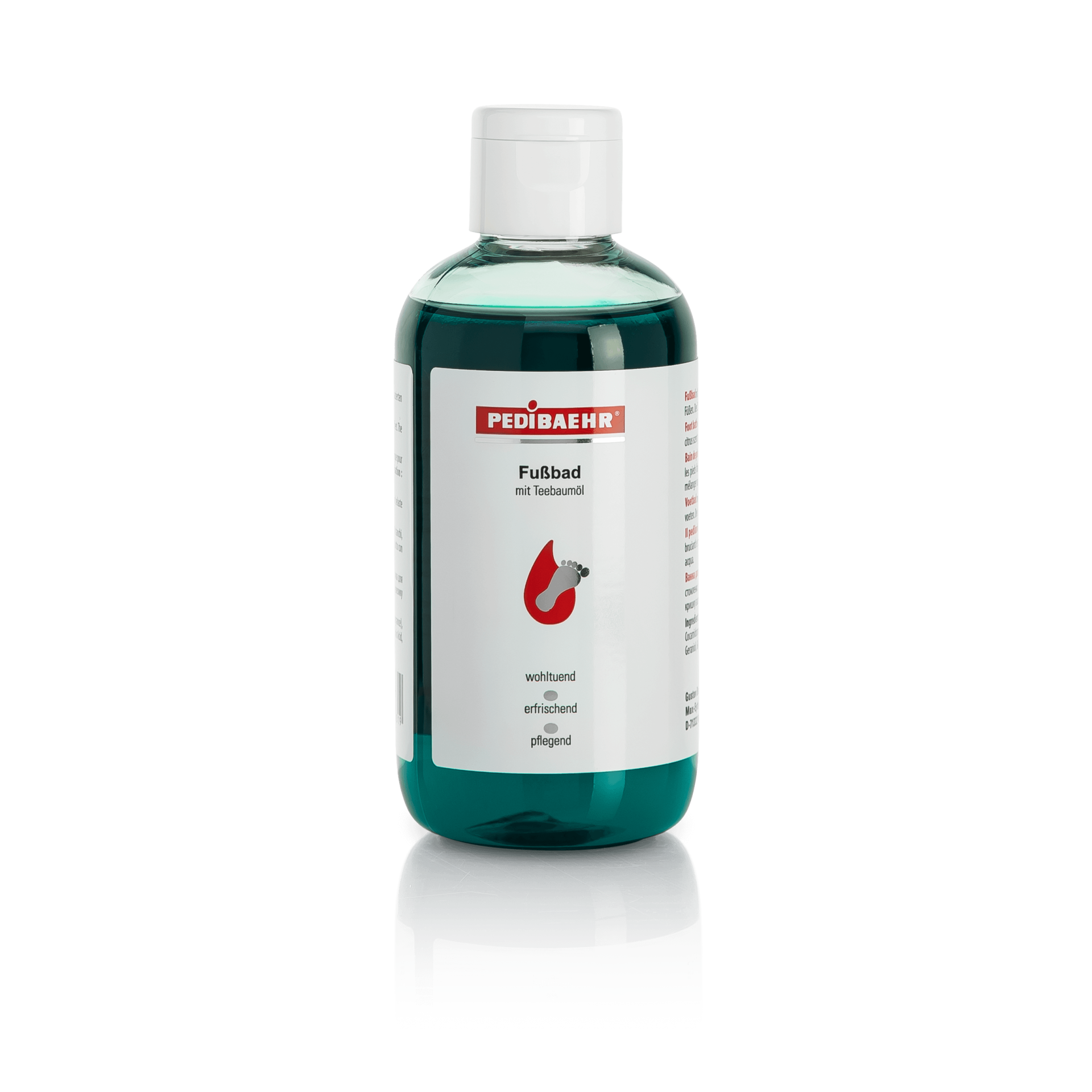 PEDIBAEHR Fußbad mit Teebaumöl 200 ml