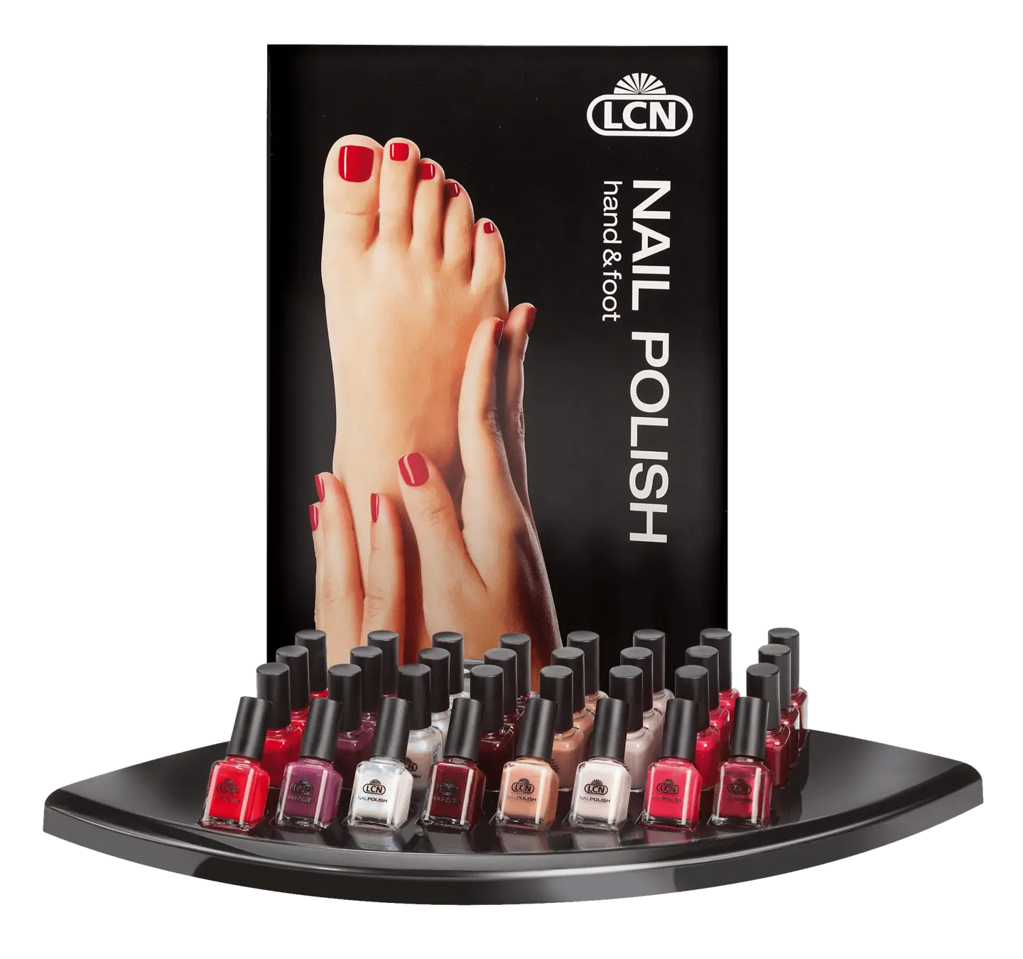 LCN Nagellack-Display Hand & Foot