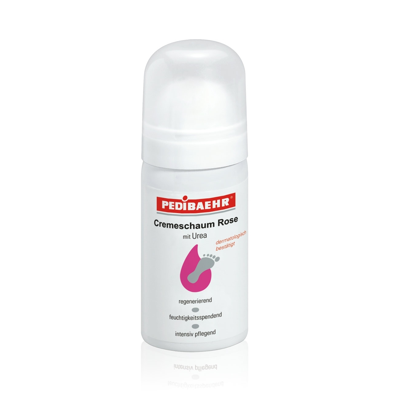 PEDIBAEHR Cremeschaum Rose mit Urea 35 ml
