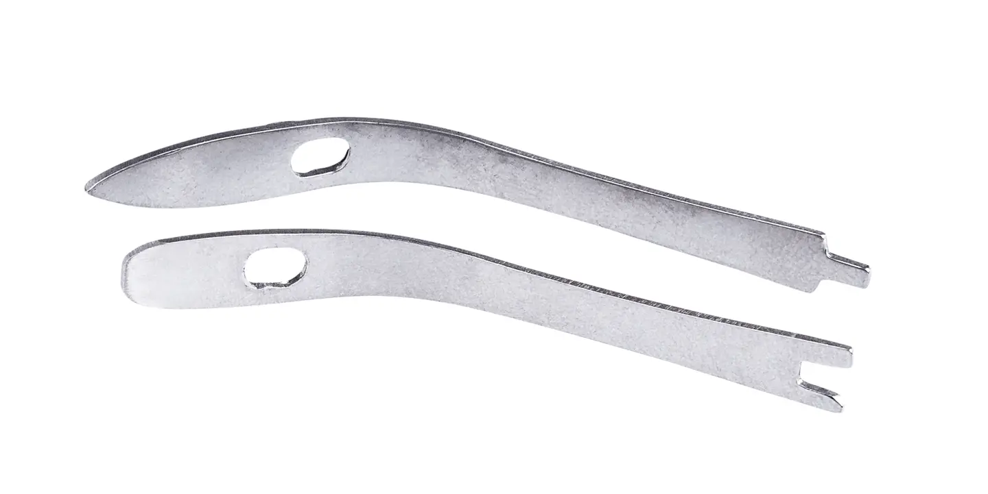 RUCK INSTRUMENTE Federnpaar aus Edelstahl, Nagelzange