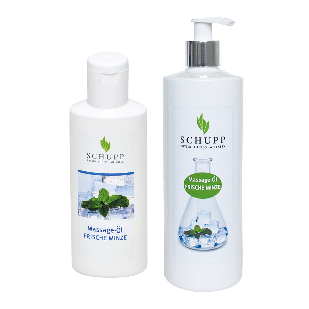 SCHUPP Massageöl Frische Minze 0,5 l 