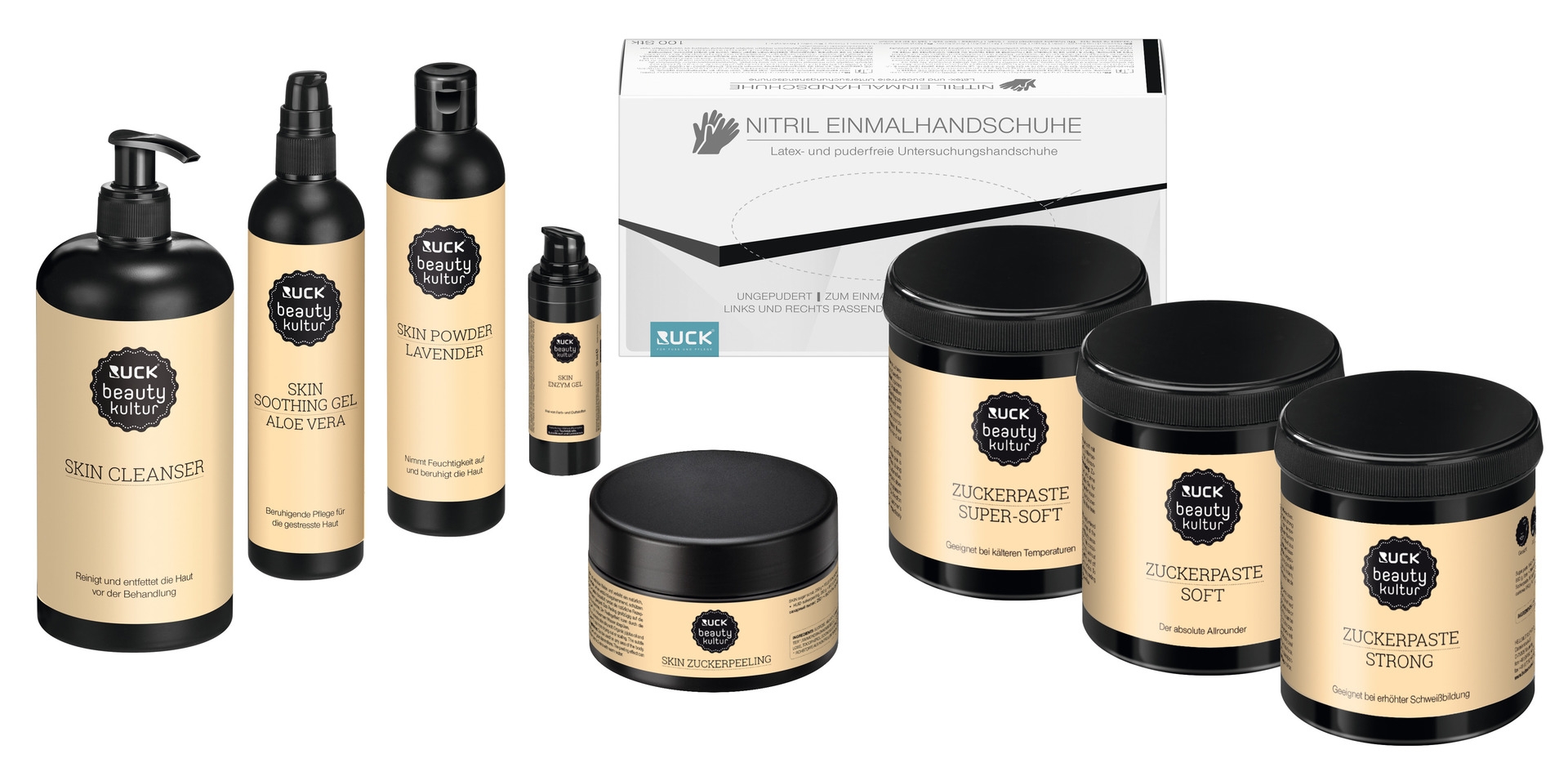 RUCK beautykultur Zuckerpasten Starter-Set