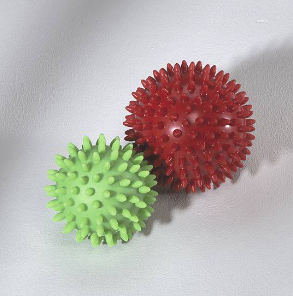 Igelball rot, Ø 9 cm
