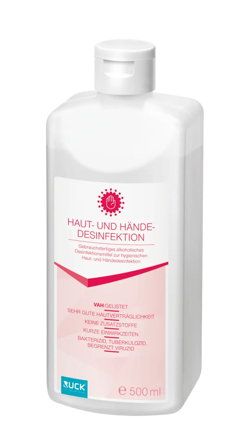 RUCK® Haut- und Händedesinfektion 500 ml
