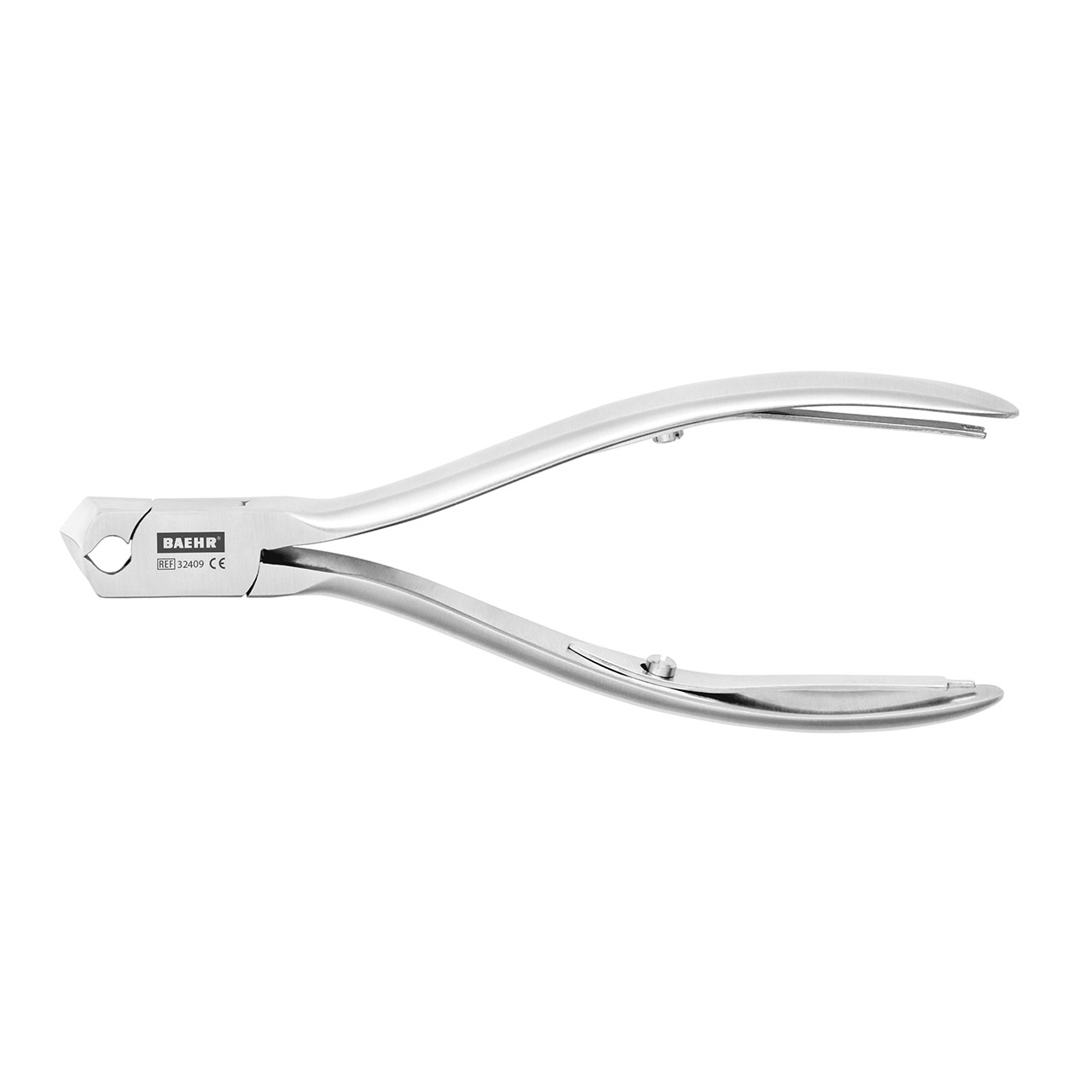 BAEHR PODOLINE Kopfschneider 1/2 Schneide 12 cm