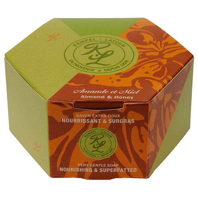 Rampal Latour Seife - Amande et Miel, 150g