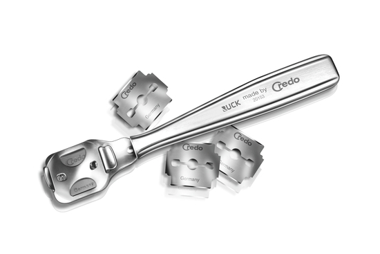 Credo Profi Hornhaut Querhobel | Metall sterilisierbar