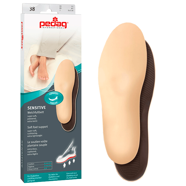 Pedag Sensitive super-softe Schuheinlage, Größe 37