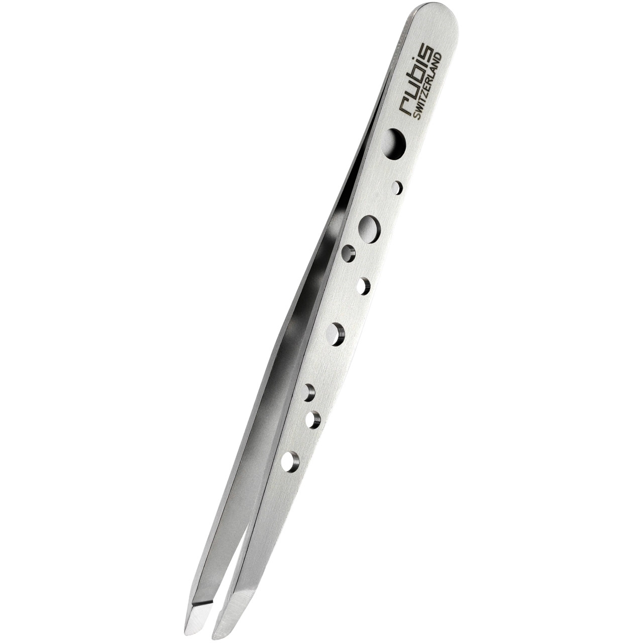RUBIS Pinzette ELEGANCE, schräg abgerundet