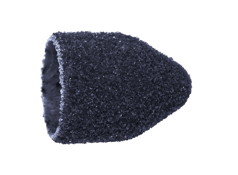 RUCK Schleifkappen, spitz, grob, Ø 10 mm, 10 Stück