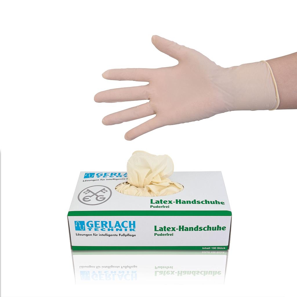 Gerlach Latex-Einmalhandschuhe | S klein 100 Stück