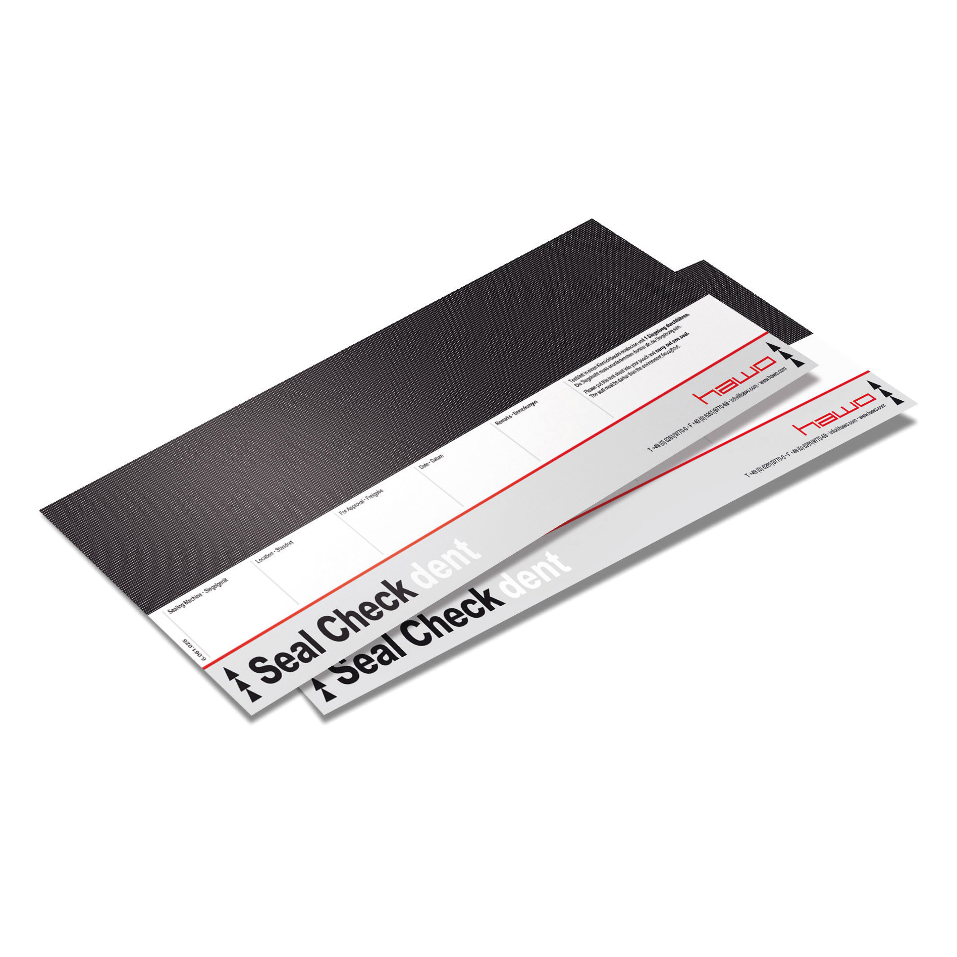 Seal check dent Teststreifen, hawo 100 Blatt