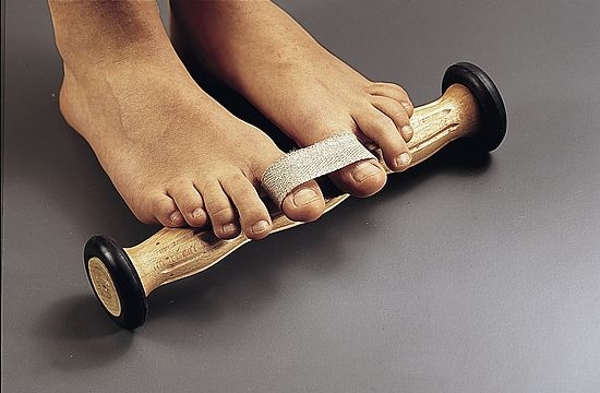 RUCK Fußgymnastikrolle mit Ringgurt