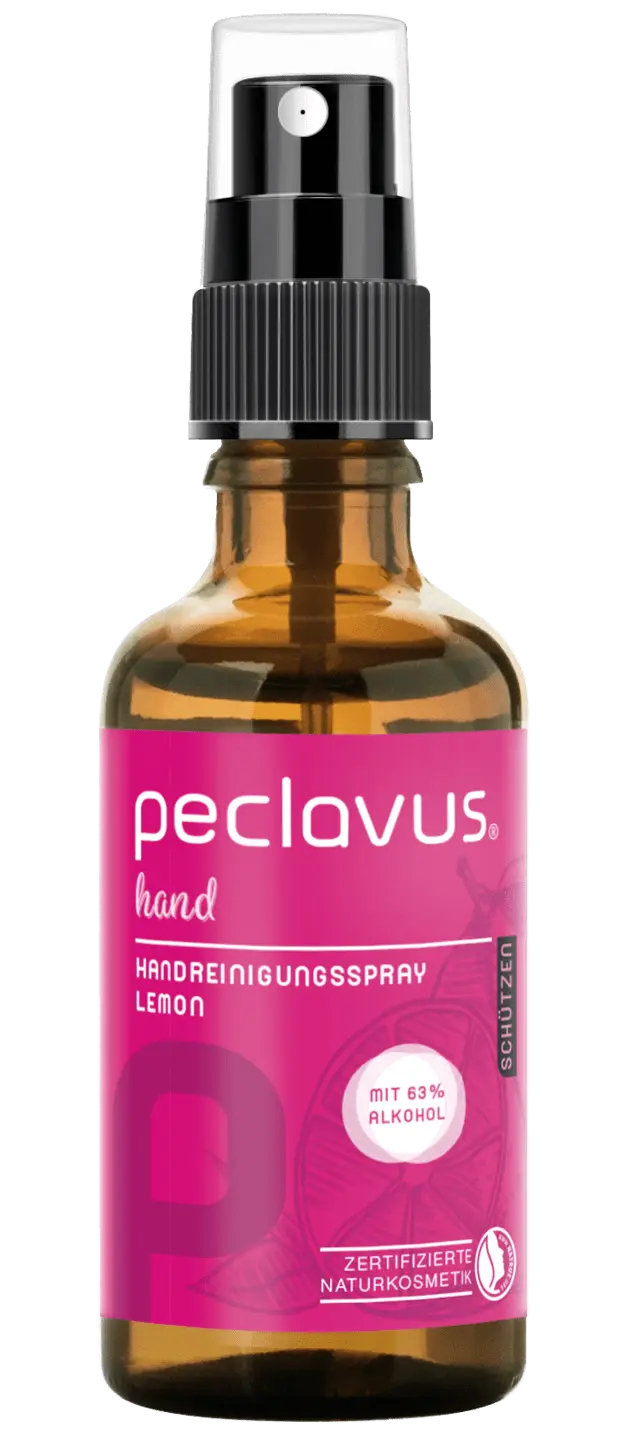 Peclavus hand Handreinigungsspray Lemon 50 ml