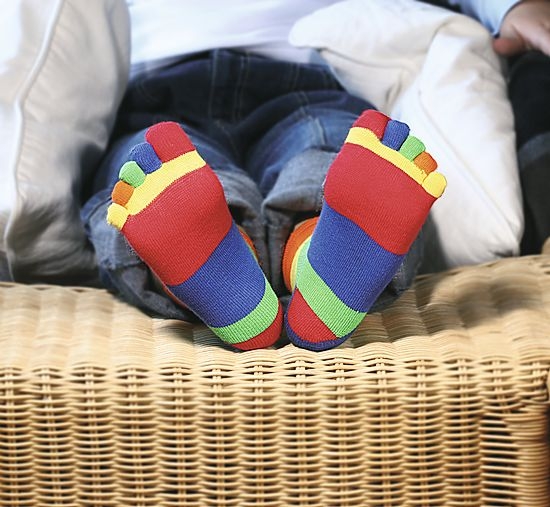 Zehensocken, Größe 32, 1 Paar