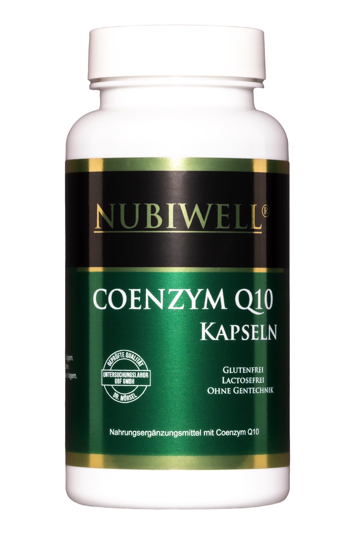 Nubiwell Coenzym Q 10 | 90 Kapseln á 400 mg = 36 g