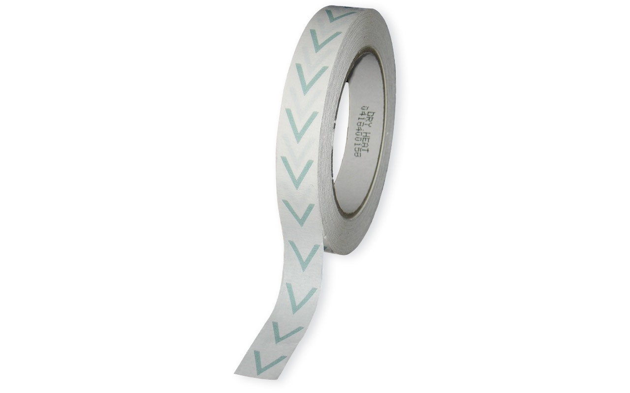 Klebeband mit Heißluftindikator 19 mm x 50 mtr.