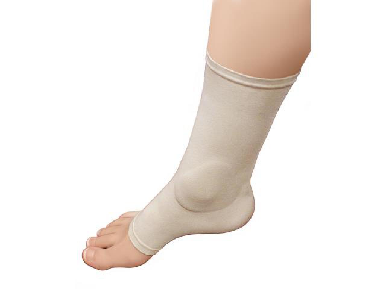 FRESCO Malleoli Knöchelschutz Gelprotector Socke Größe: L