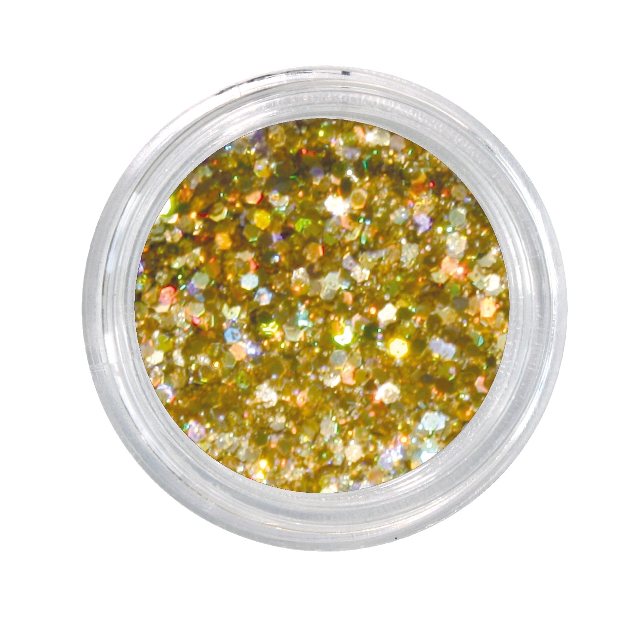 BAEHR BEAUTY CONCEPT NAILS Nailglitter Mini Sechseck gold