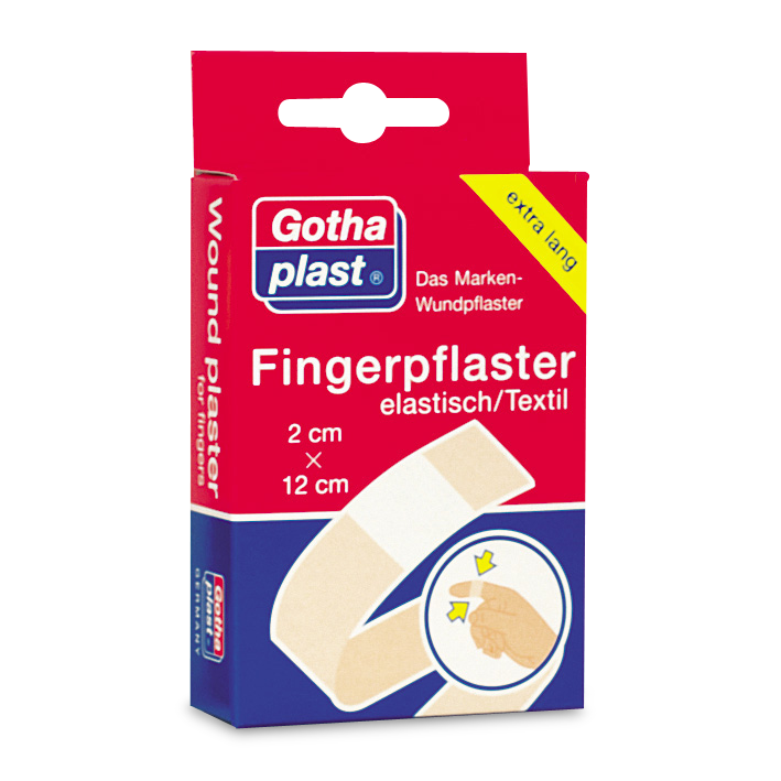 Gothaplast Fingerpflaster extra lang 10 Stück 2x12 cm