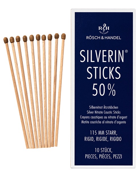 Silbernitrat-Kaliumnitrat 50% Ätzstäbchen 10 Stück