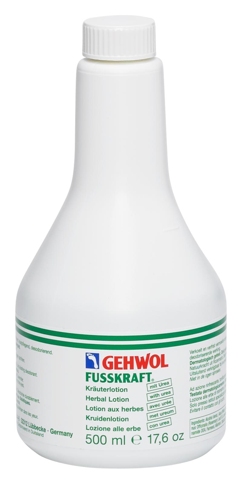 GEHWOL FUSSKRAFT Kräuterlotion 500 ml ohne Zerstäuber