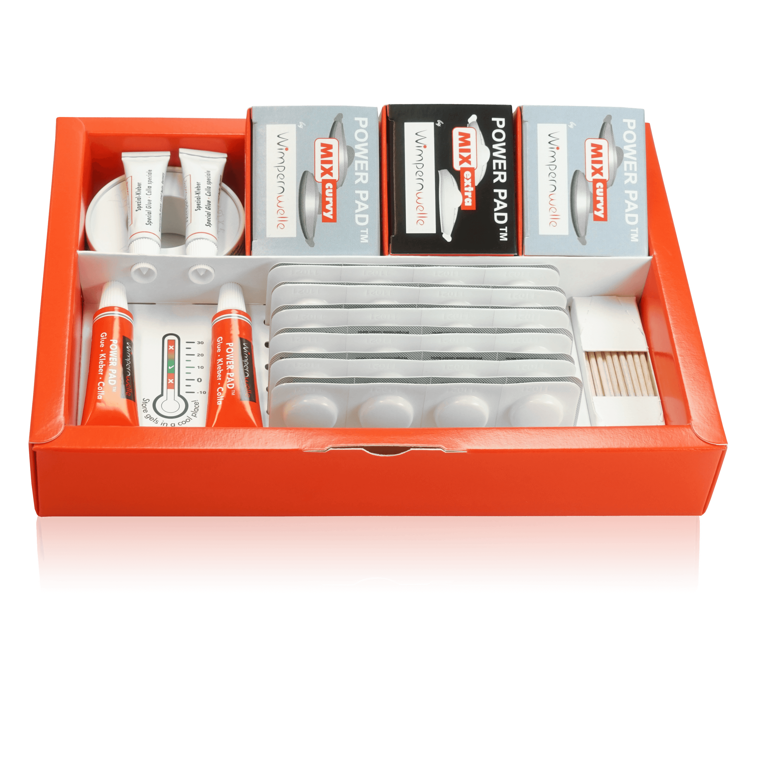 Wimpernwelle POWER PAD Set für 24 Behandlungen