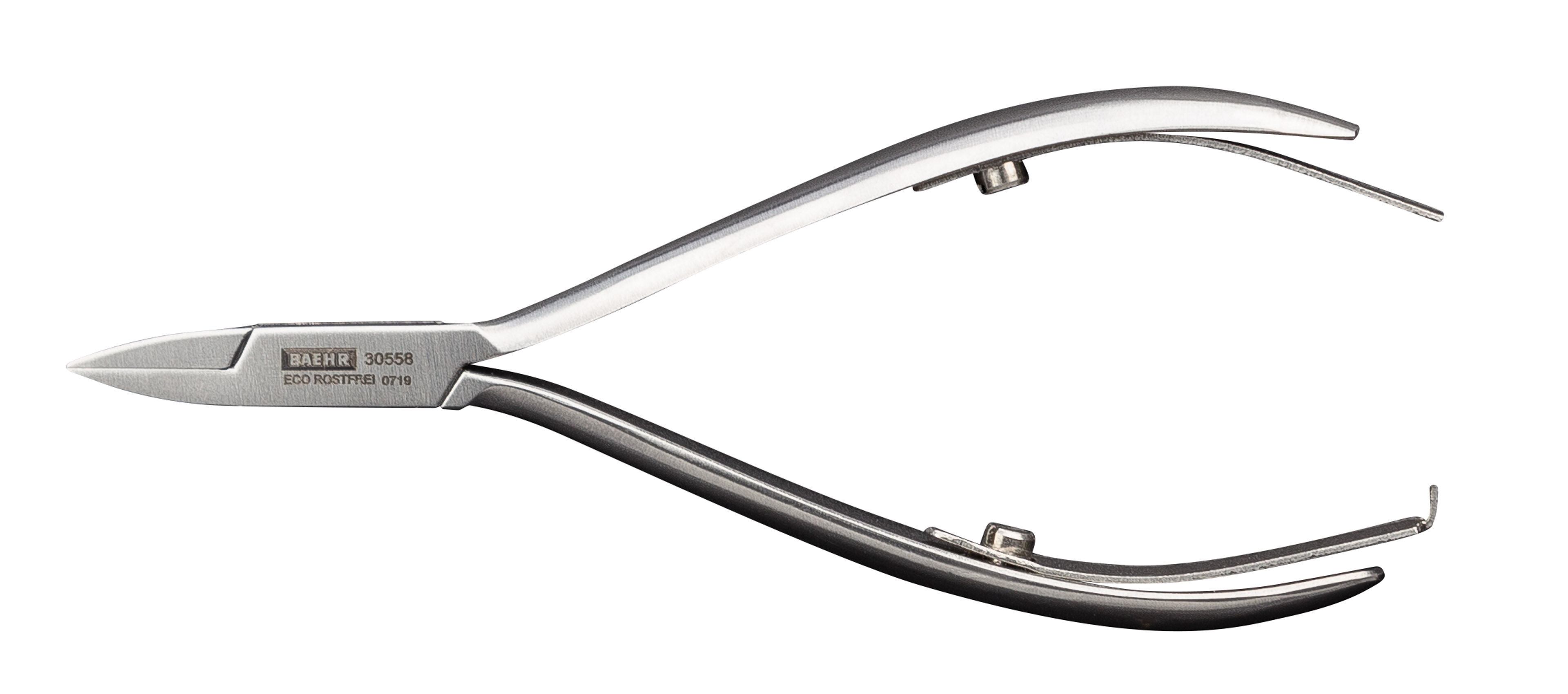 BAEHR ECO Eckenzange, gebürstet 10 cm