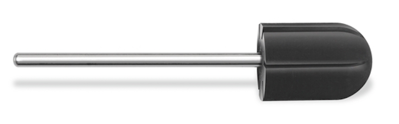 Schleifkappen Gummiträger rund, Ø 13 mm
