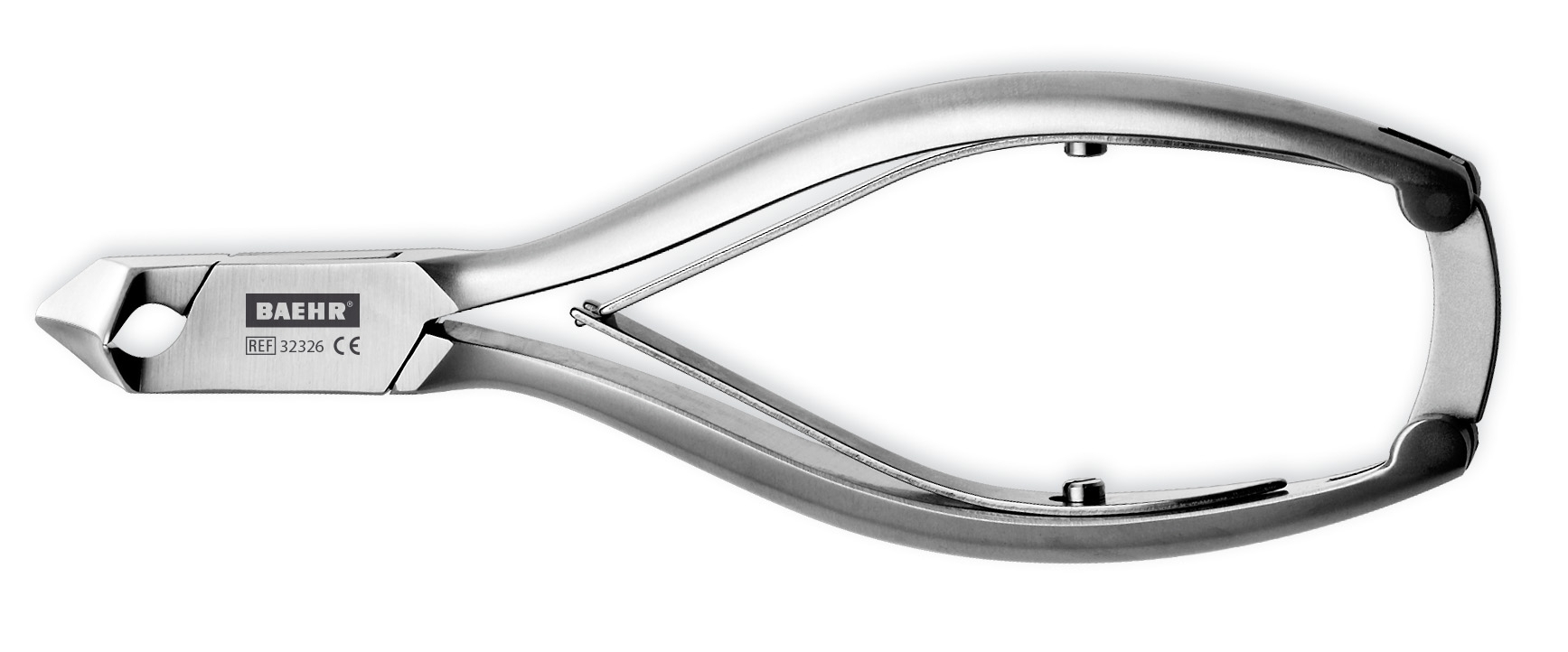 BAEHR PODOLINE Diabetiker-Kopfschneider 13,5 cm