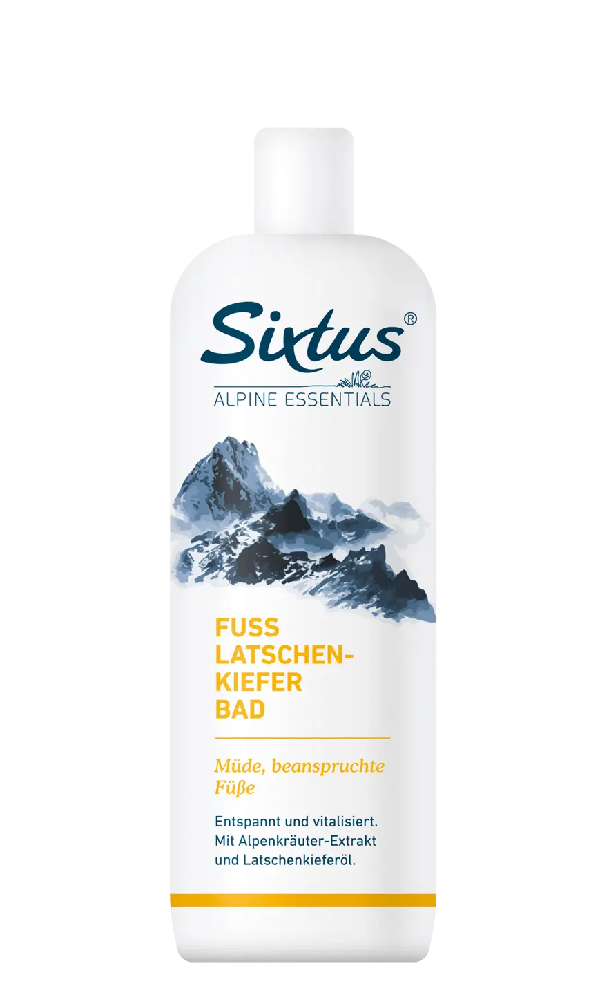 Sixtus Fuß LATSCHENKIEFER BAD 1 Liter