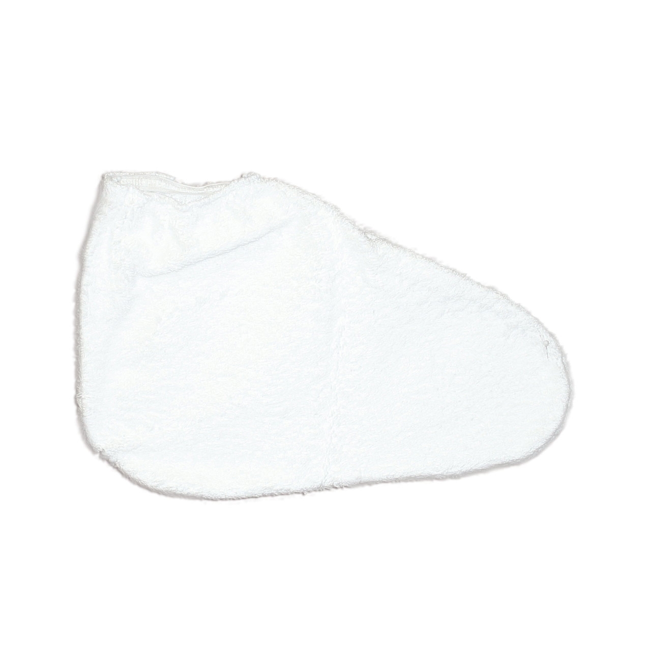 Frottee Wärmefußschuh XL weiss 1 Paar