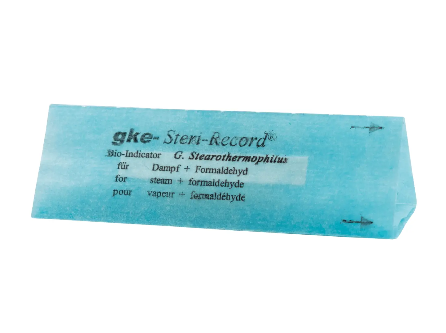 GKE Bioindikator für Dampfsterilisation 