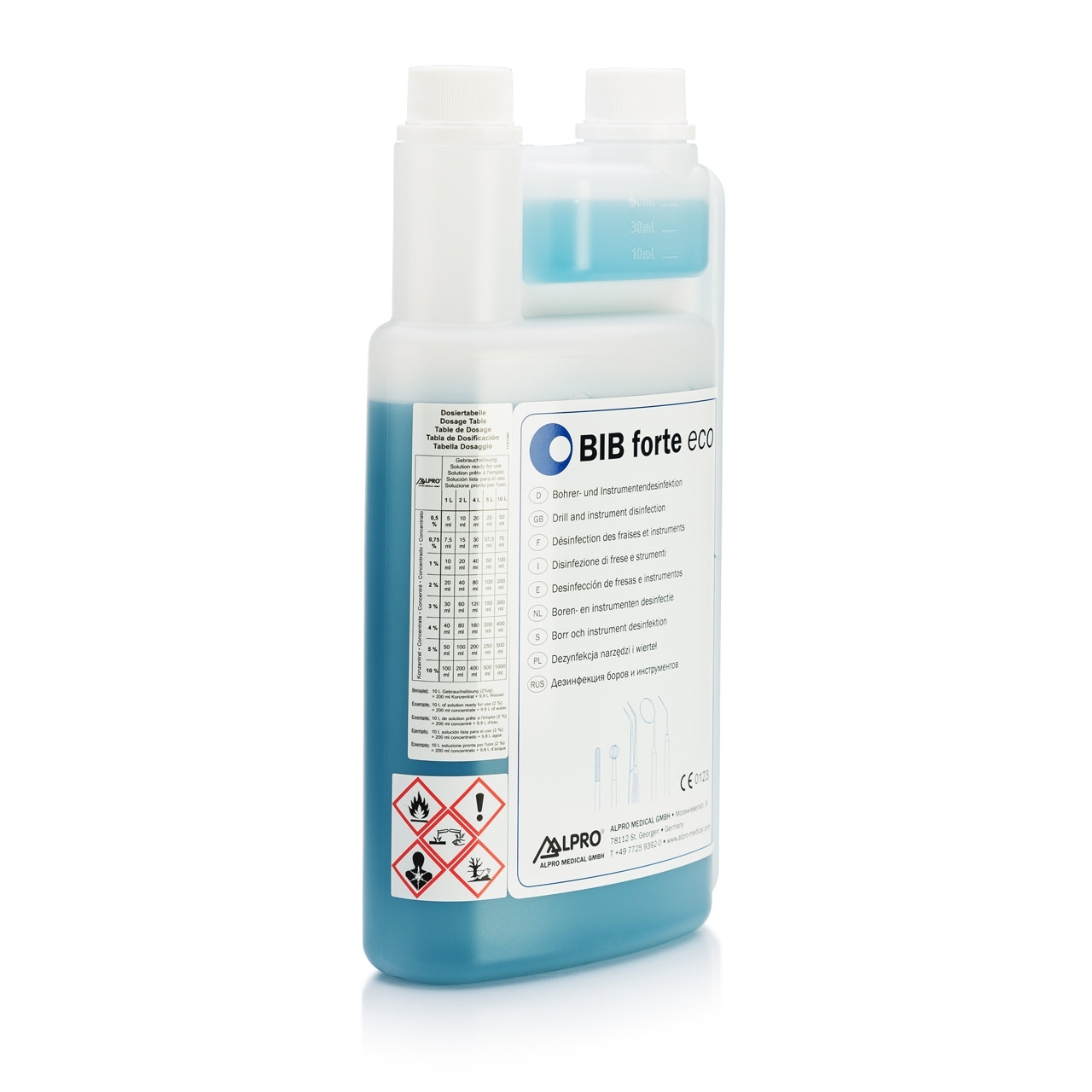 ALPRO BIB forte eco für medizinische Instrumente 1000 ml