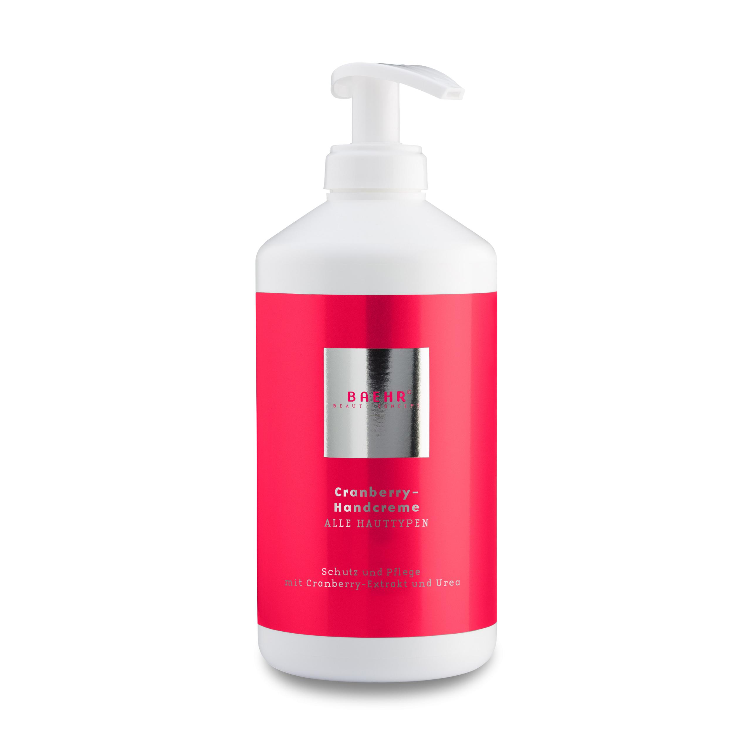 BAEHR BEAUTY CONCEPT - Cranberry-Handcreme, 500 ml