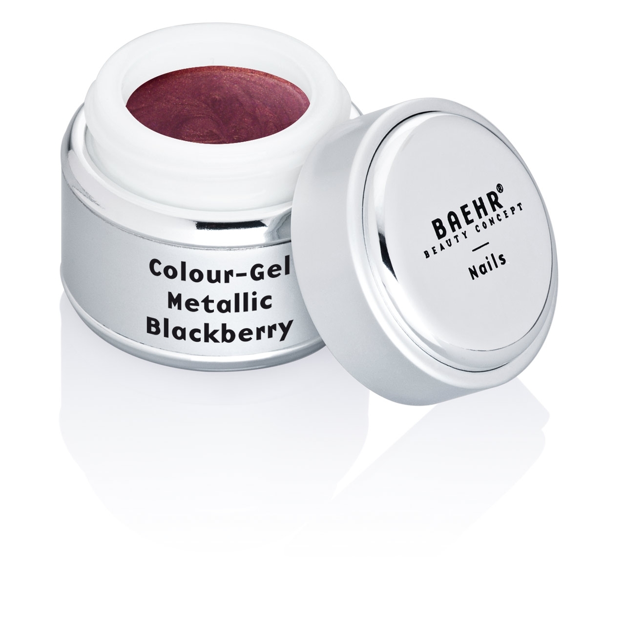 BAEHR BEAUTY CONCEPT - NAILS Colour-Gel Metallic Blackberry 5 ml