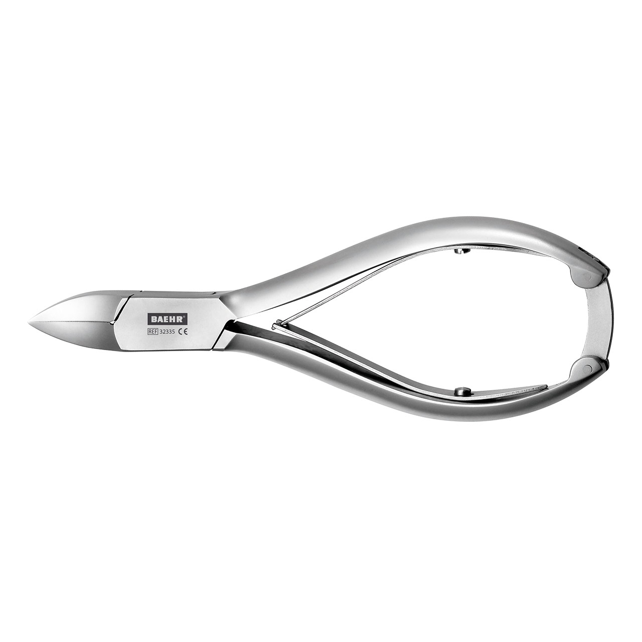 BAEHR PODOLINE Nagelzange gewölbte Schneide 22 mm Länge 14 cm