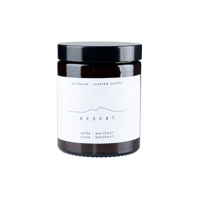 RUCK® Duftkerze Desert, Nelke & Patchouli, 145 g