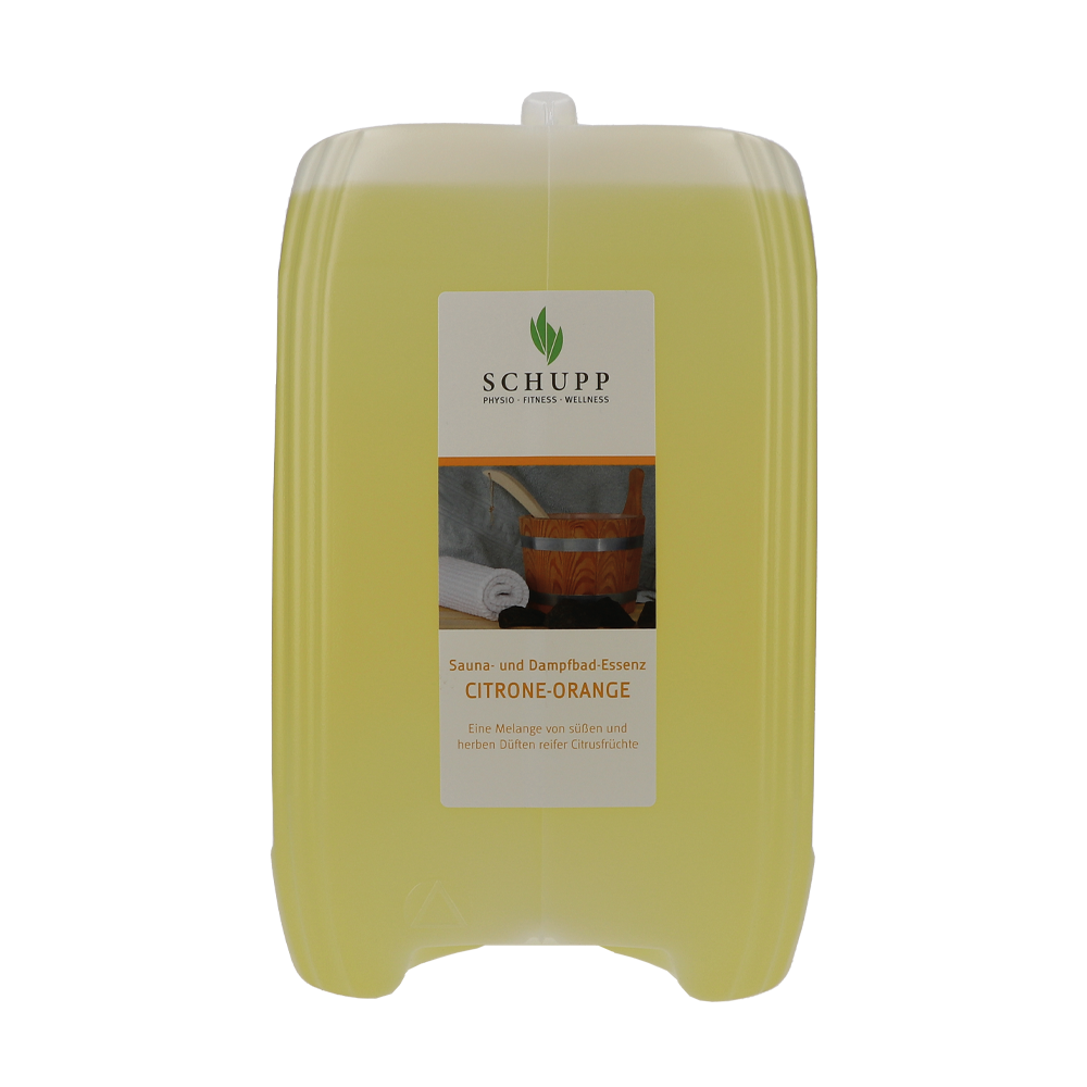 SCHUPP Sauna- und Dampfbad-Essenz Zitrone-Orange 5 L 