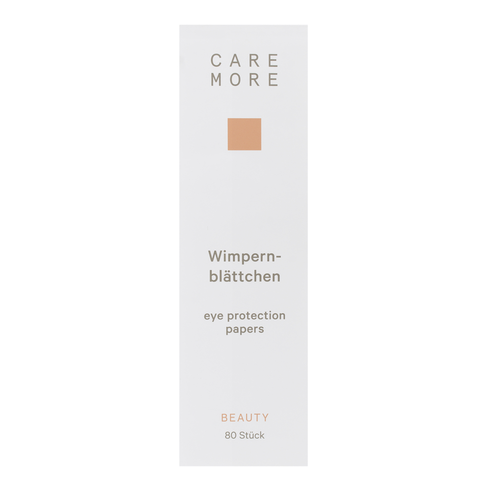 CARE MORE Wimpernblättchen 80 Stück 